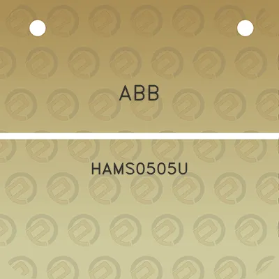 abb-hams0505u