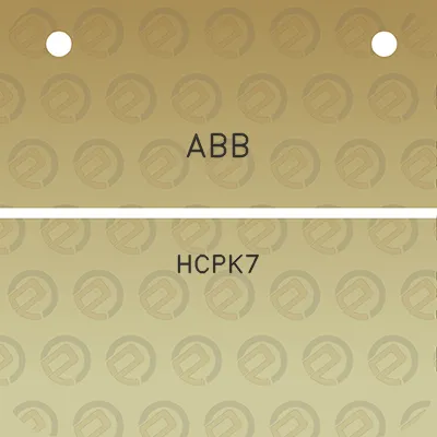 abb-hcpk7