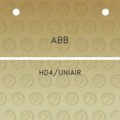 abb-hd4uniair