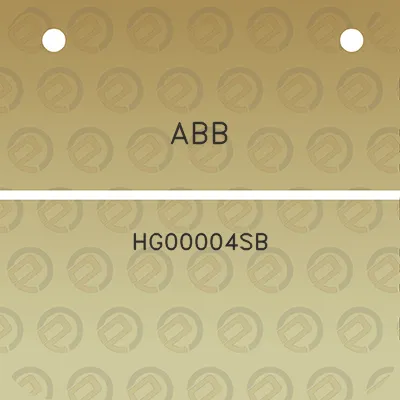 abb-hg00004sb