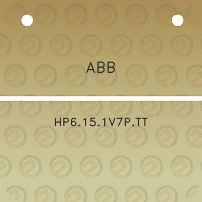 abb-hp6151v7ptt