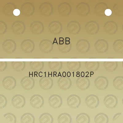 abb-hrc1hra001802p