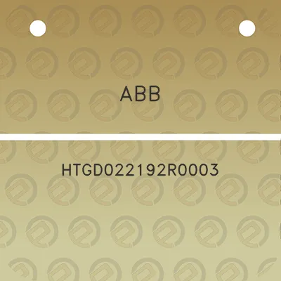 abb-htgd022192r0003