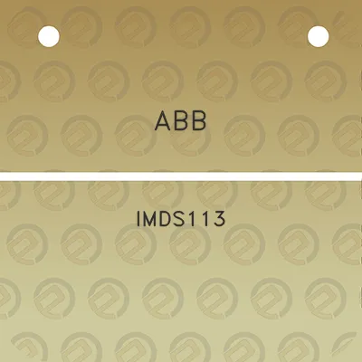 abb-imds113