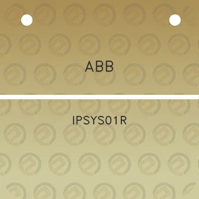 abb-ipsys01r