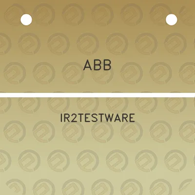 abb-ir2testware