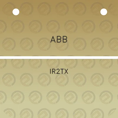 abb-ir2tx