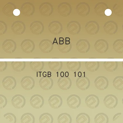 abb-itgb-100-101