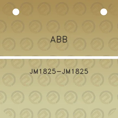 abb-jm1825-jm1825