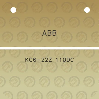 abb-kc6-22z-110dc