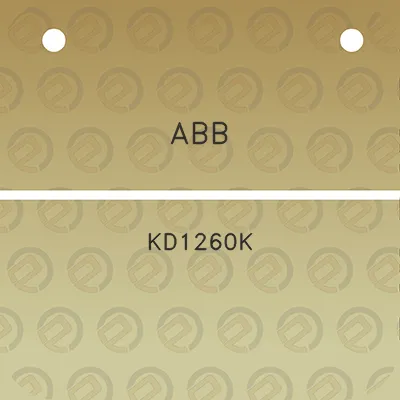 abb-kd1260k