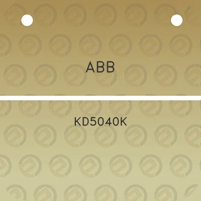 abb-kd5040k