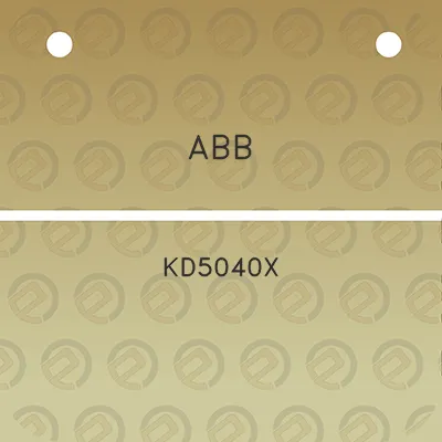 abb-kd5040x