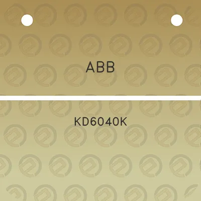 abb-kd6040k