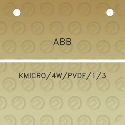 abb-kmicro4wpvdf13