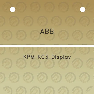 abb-kpm-kc3-display