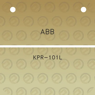 abb-kpr-101l