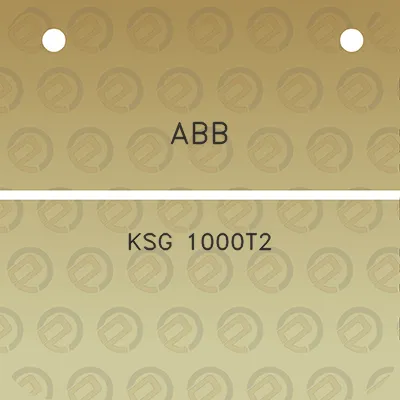 abb-ksg-1000t2