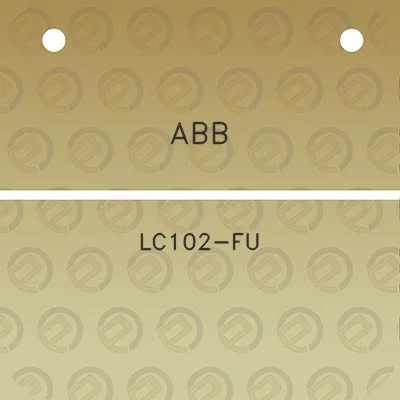 abb-lc102-fu