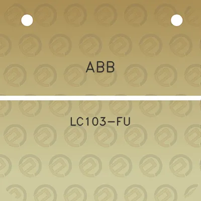 abb-lc103-fu