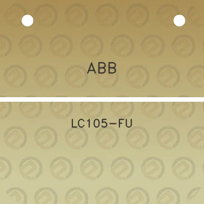 abb-lc105-fu