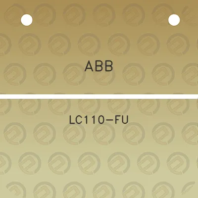 abb-lc110-fu