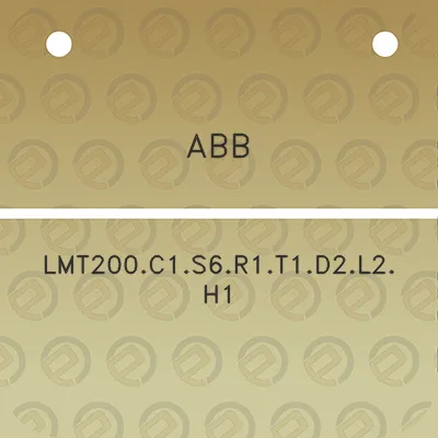 abb-lmt200c1s6r1t1d2l2h1