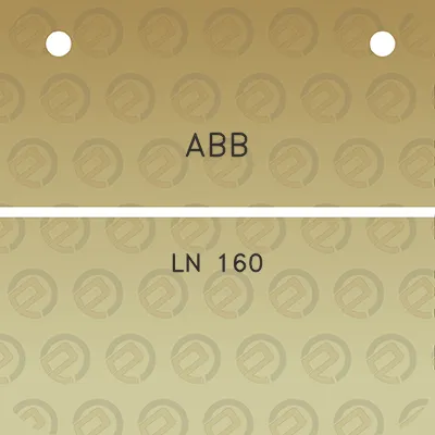 abb-ln-160