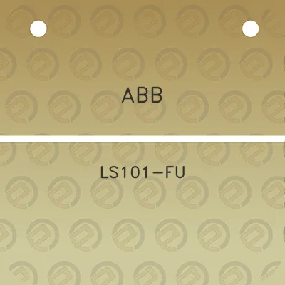 abb-ls101-fu