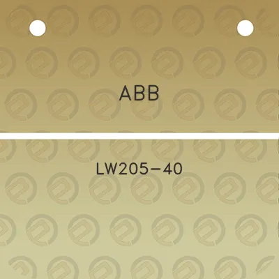 abb-lw205-40