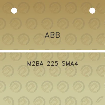 abb-m2ba-225-sma4