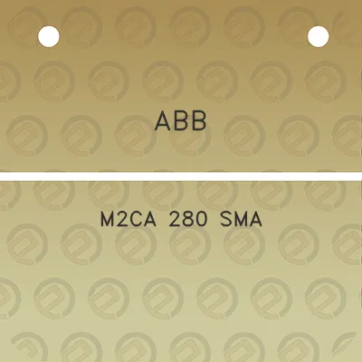 abb-m2ca-280-sma