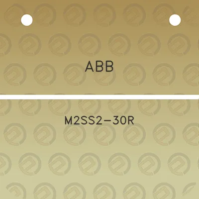 abb-m2ss2-30r