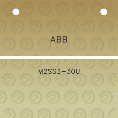 abb-m2ss3-30u