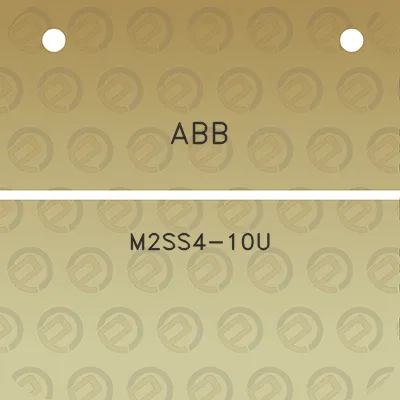 abb-m2ss4-10u