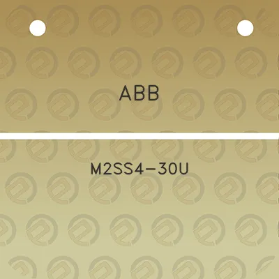 abb-m2ss4-30u