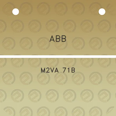 abb-m2va-71b