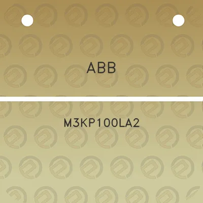 abb-m3kp100la2