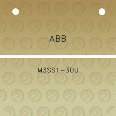 abb-m3ss1-30u