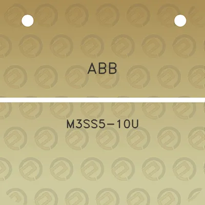 abb-m3ss5-10u