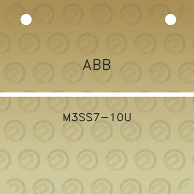 abb-m3ss7-10u