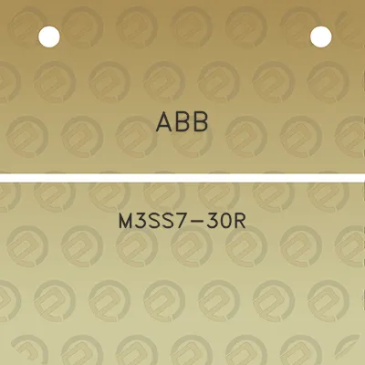 abb-m3ss7-30r