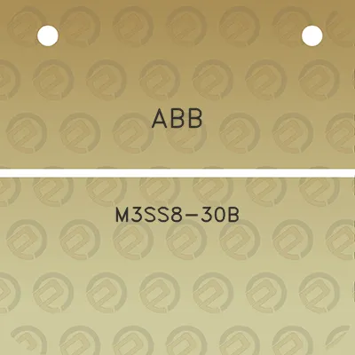 abb-m3ss8-30b