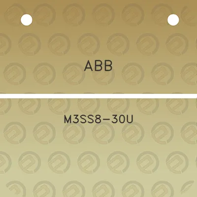 abb-m3ss8-30u