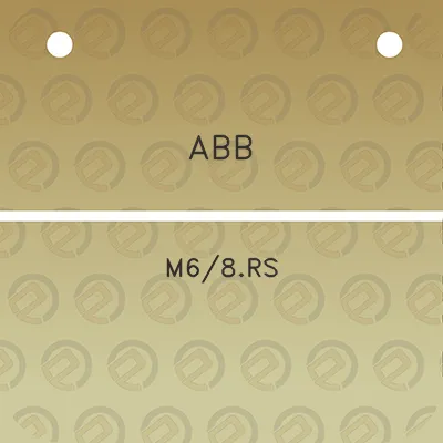 abb-m68rs