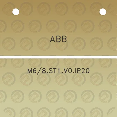 abb-m68st1v0ip20