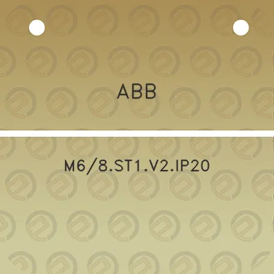 abb-m68st1v2ip20