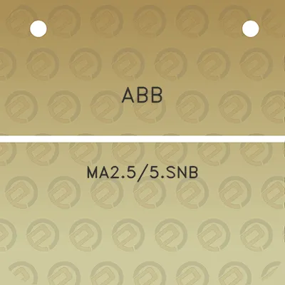 abb-ma255snb