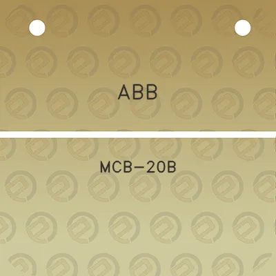 abb-mcb-20b