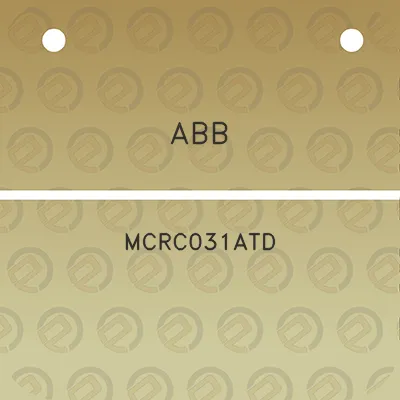 abb-mcrc031atd